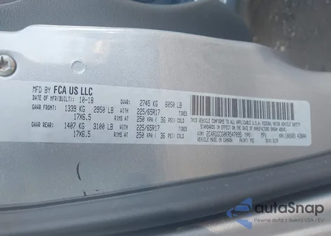 2019 Dodge Grand Caravan Sxt from USA, damaged, VIN 2C4RDGCG0KR547095